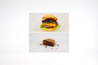 Cheeseburger Deluxe + Brownie (Burgermeester deals)