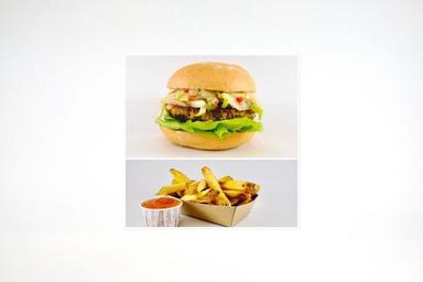 Manchego Burger + Fries | Ketchup (Burgermeester Deals)